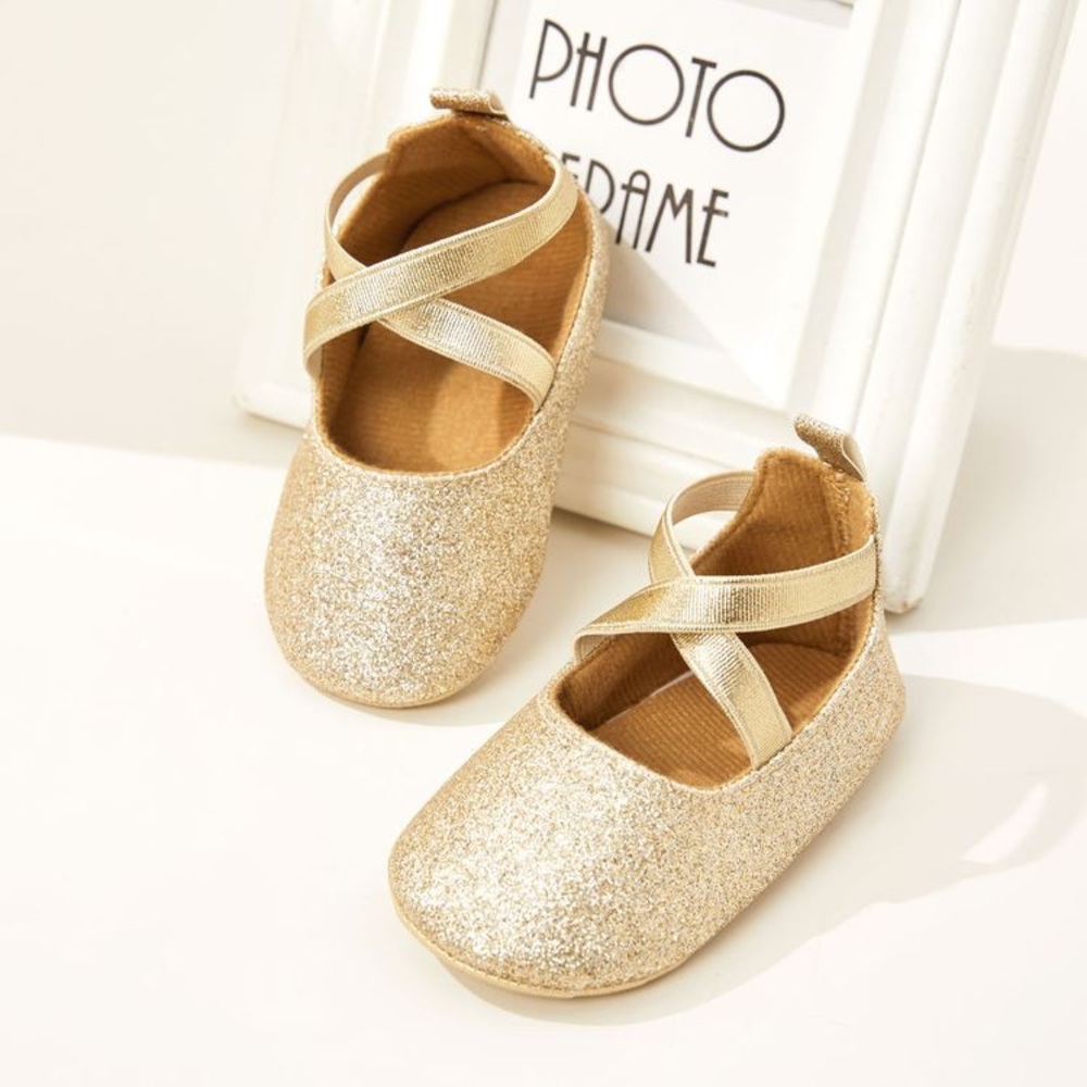 PatPat Glitter Slip On Shoes NWT Size: 5